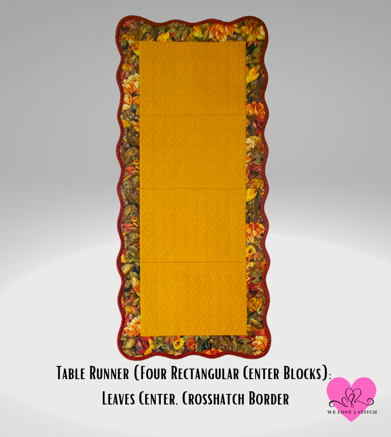 Curvy Edged Placemats and Runners