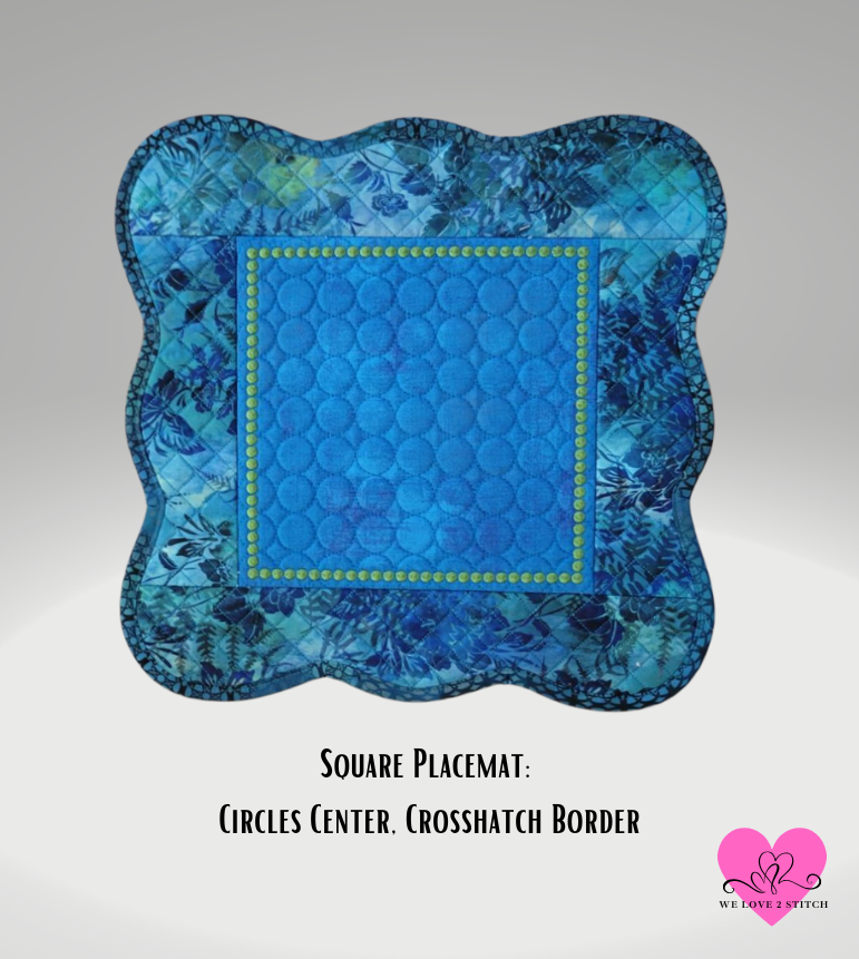 Curvy Edged Placemats and Runners