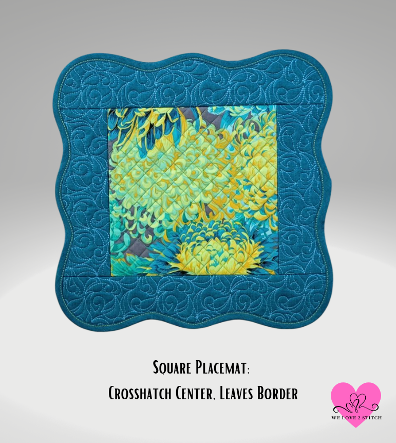 Curvy Edged Placemats and Runners