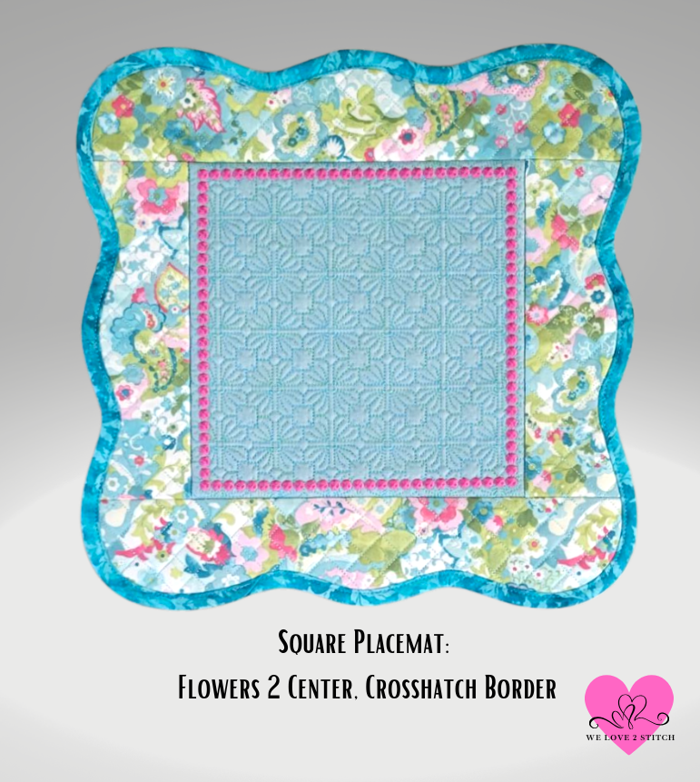 Curvy Edged Placemats and Runners