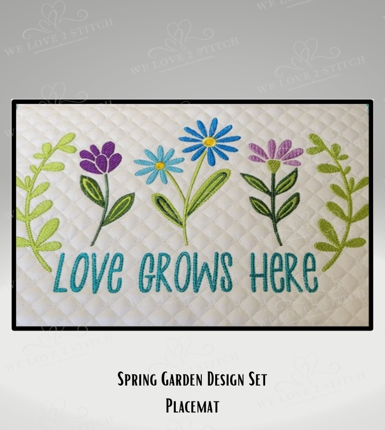 Spring Garden Design Set
