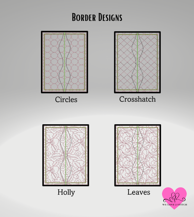 Curvy Edged Placemats and Runners