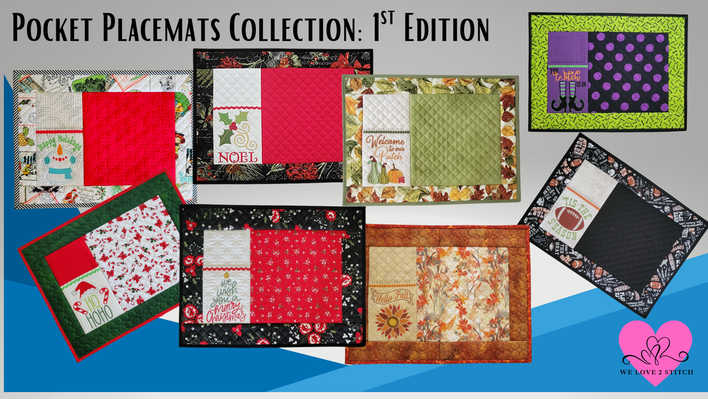 Pocket Placemats: 1st Edition