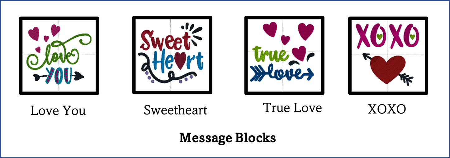 Scattered Hearts Design Set