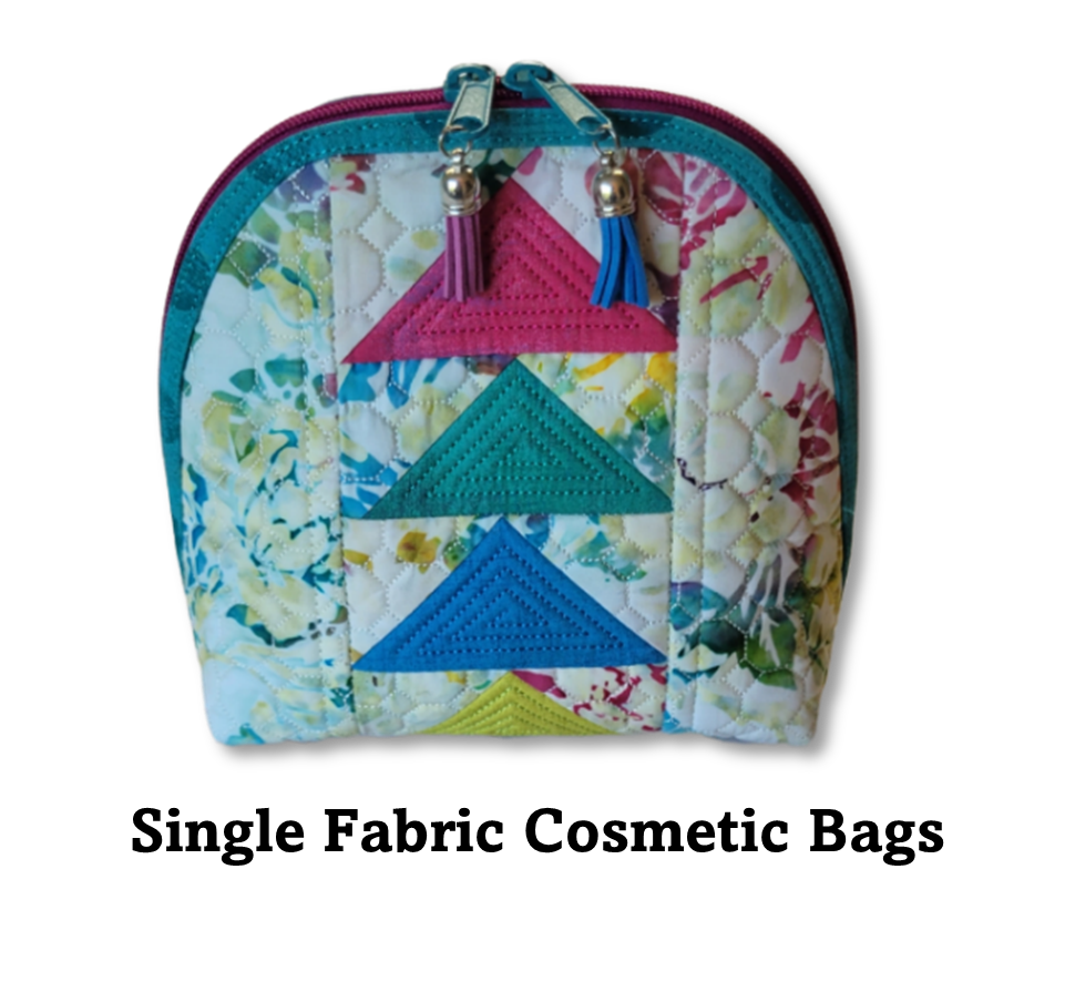 In-the-Hoop Cosmetic Bag Design Set