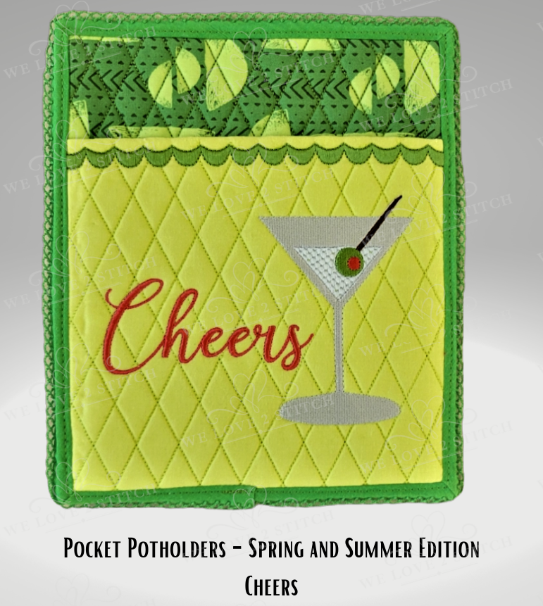 Pocket Potholders - Spring and Summer Edition