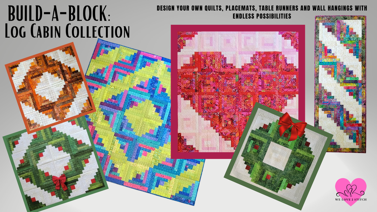 Build-A-Block: LOG CABIN Collection