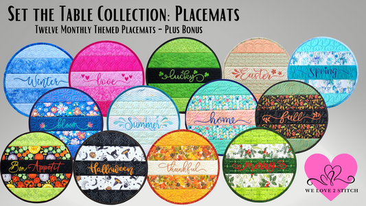 Set the Table Collection: Placemats