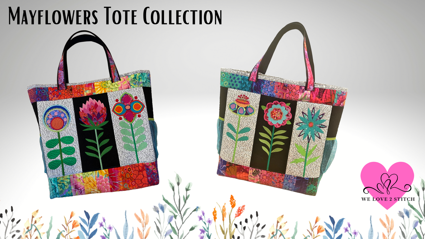 Mayflowers Tote Collection