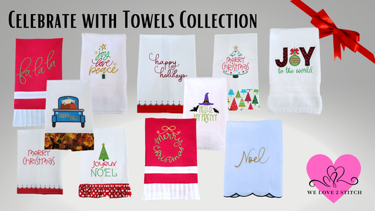 Celebrate with Towels Collection